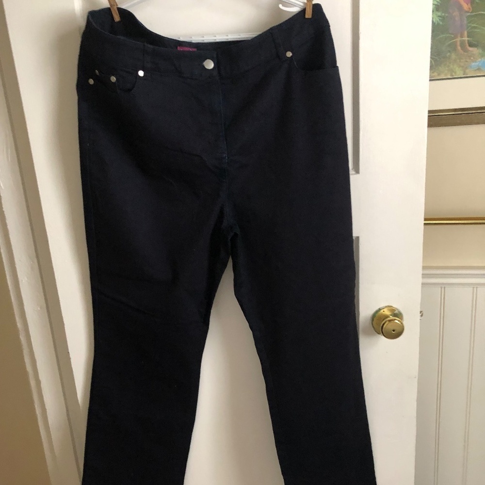 Vintage Together woman’s jeans, size 18 with embellishments. New or like new